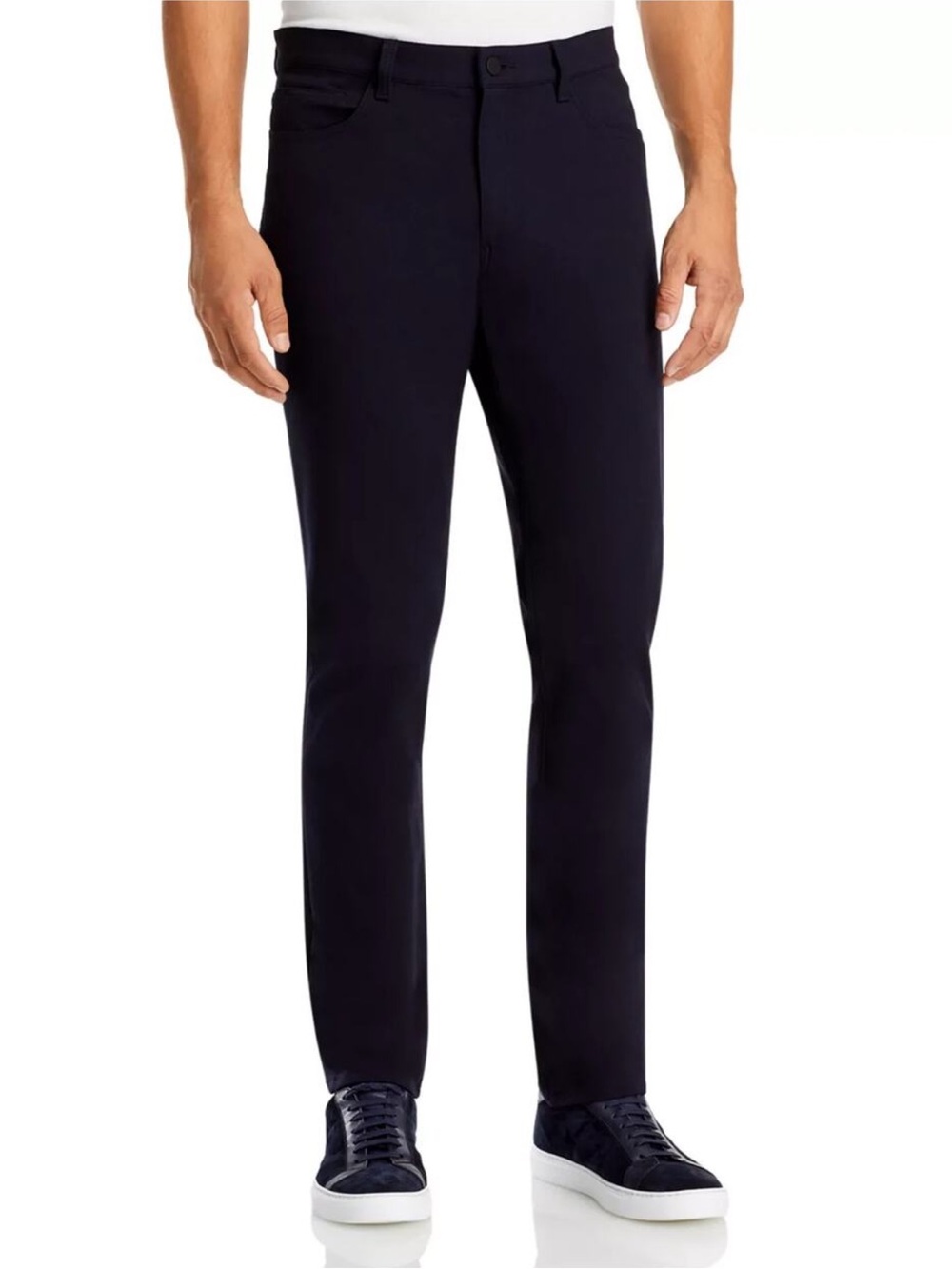 THEORY Men's Raffi Slim Fit Pants in Dark Navy Size 31
